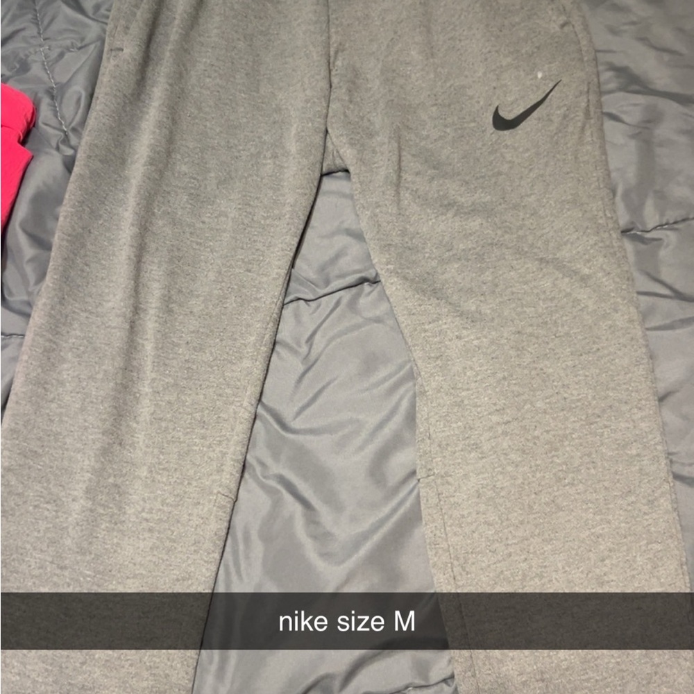 Nike Kids Heather Gray Joggers